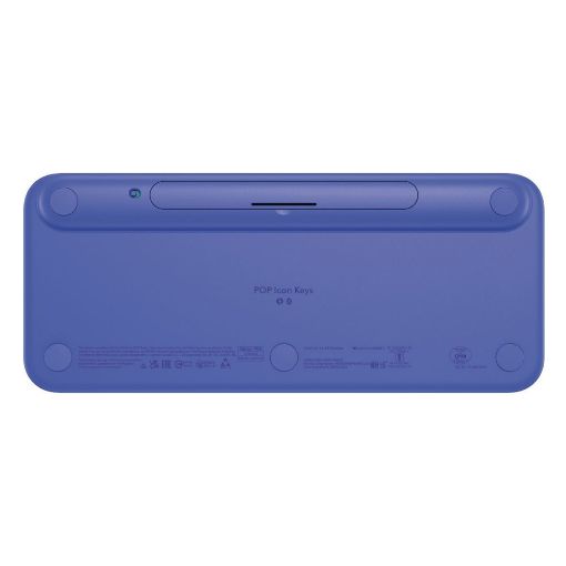 Εικόνα της Πληκτρολόγιο Logitech Pop Icon Keys Bluetooth Lilac/Off White 920-013074