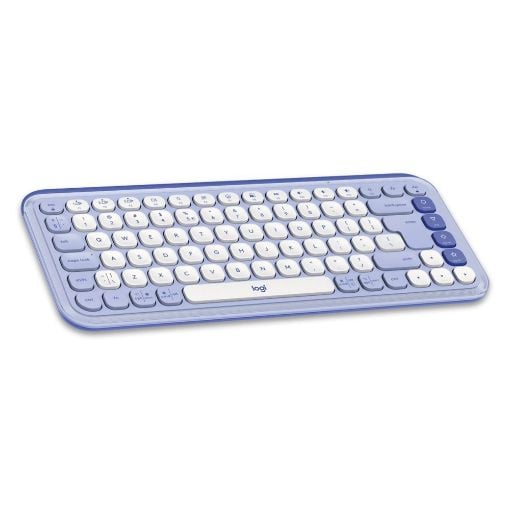 Εικόνα της Πληκτρολόγιο Logitech Pop Icon Keys Bluetooth Lilac/Off White 920-013074