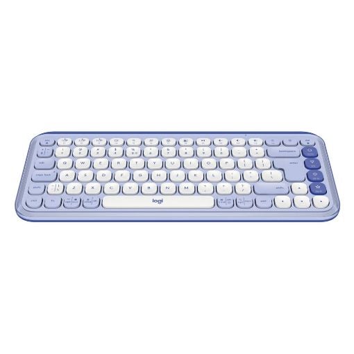 Εικόνα της Πληκτρολόγιο Logitech Pop Icon Keys Bluetooth Lilac/Off White 920-013074