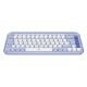 Εικόνα της Πληκτρολόγιο Logitech Pop Icon Keys Bluetooth Lilac/Off White 920-013074