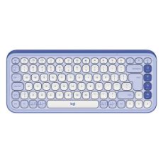 Εικόνα της Πληκτρολόγιο Logitech Pop Icon Keys Bluetooth Lilac/Off White 920-013074