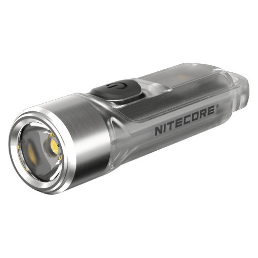Εικόνα της Φακός Μπρελόκ NiteCore Tiki Επαναφορτιζόμενος 300lm IP66 Silver/Transparent