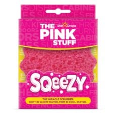 Εικόνα της Σφουγγάρι The Pink Stuff Sqeezy Miracle Scrubber Pink