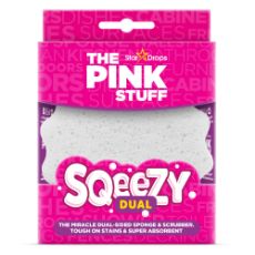 Εικόνα της Σφουγγάρι The Pink Stuff Sqeezy Miracle Scrubber Double Sided White