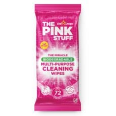 Εικόνα της Μαντηλάκια Καθαρισμού The Pink Stuff Miracle Βiodegradable Γενικής Χρήσης 72τμχ