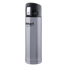 Εικόνα της Μπουκάλι Θερμός Lamart Branche Vacuum 420ml Ασημί/Μαύρο LT4008