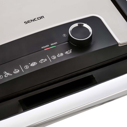 Εικόνα της Τοστιέρα Sencor SBG 3710SS CoolTouch 2000W  Μαύρη/Ασημί