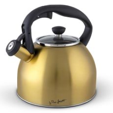 Εικόνα της Τσαγιέρα Ανοξείδωτη Lamart Gold 2,5lt Χρυσό LT7057