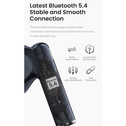 Εικόνα της True Wireless Earphones Haylou X1 Plus ANC Bluetooth White