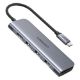 Εικόνα της Docking Station Ugreen CM511 6in1 Type-C with PD & HDMI Gray 35999