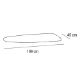 Εικόνα της Κάλυμμα Σιδερώστρας Arit Mollettoni 109x45cm White 627