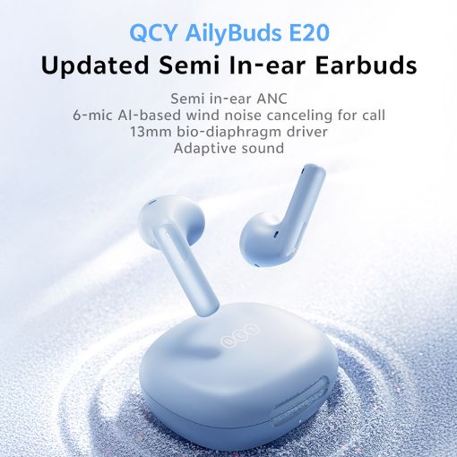 Εικόνα της True Wireless Earphones QCY AilyBuds E20 Bluetooth Black