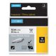 Εικόνα της Ταινία Ετικετογράφου Dymo Rhino Heat Shrink Tubing Black On White 12mm x 1.5m S0718300