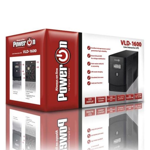 Εικόνα της UPS PowerOn VLD-1600 Line Interactive 1600VA Schuko