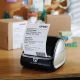 Εικόνα της Ταινία Ετικετογράφου Dymo Ind Rhino Tape Vinyl White On Black 9mm x 5.5m 1805437
