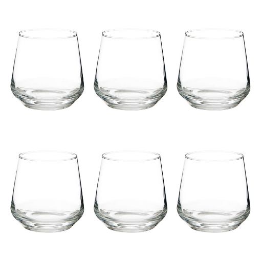Εικόνα της Σετ Ποτήρια Whisky Secret de Gourmet Elaya 340ml 6τμχ Διάφανο154803