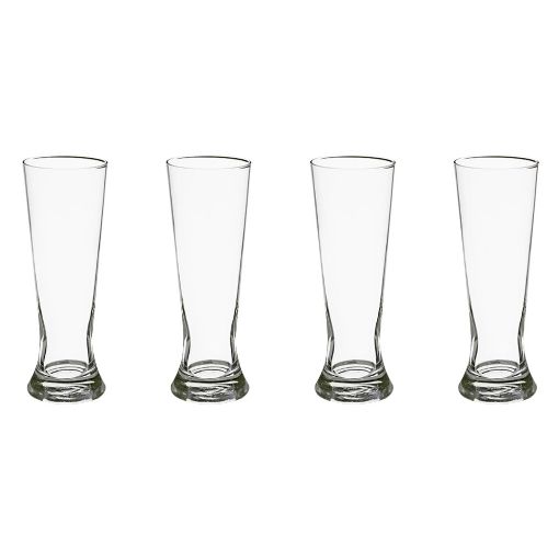 Εικόνα της Σετ Ποτήρια Μπύρας Secret de Gourmet 370ml 4τμχ Διάφανο 134802