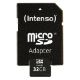 Εικόνα της Κάρτα Μνήμης MicroSDHC Intenso 32GB Class 10 + SD Adapter 3413480
