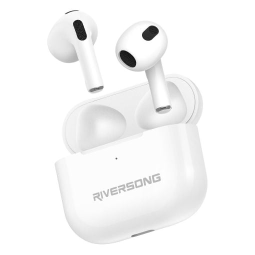 Εικόνα της True Wireless Earbuds Riversong Air Mini Lite Bluetooth White EA150W