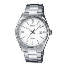 Εικόνα της Ρολόι Casio Collection Standard με Μεταλλικό Μπρασελέ Silver/White MTP-1302PD-7A1VEF