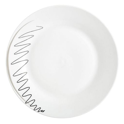 Εικόνα της Σετ Πιάτων Secret de Gourmet  Esquisse  Πορσελάνης 18τμχ Λευκό 140594