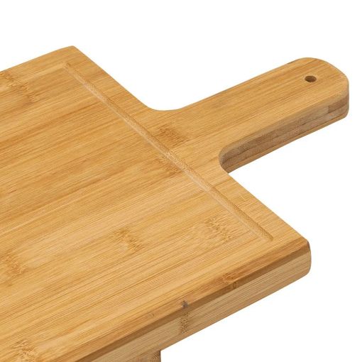 Εικόνα της Ξύλινη Επιφάνεια Κοπής Secret de Gourmet Bamboo 88x26x5cm Καφέ 196324