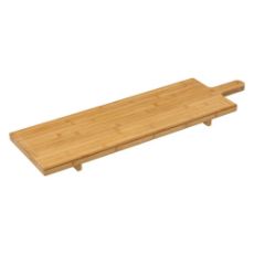 Εικόνα της Ξύλινη Επιφάνεια Κοπής Secret de Gourmet Bamboo 88x26x5cm Καφέ 196324