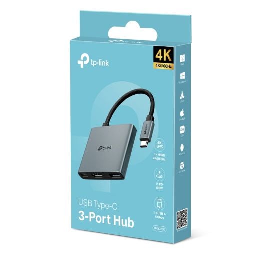 Εικόνα της Docking Station Tp-LIink 3-in-1 USB-C UH3020C