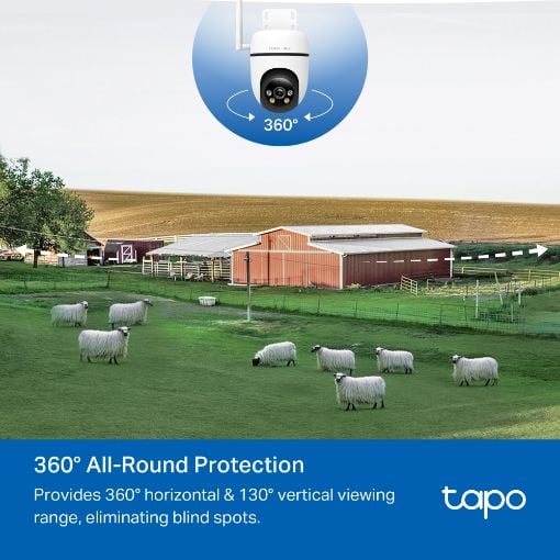 Εικόνα της Outdoor Wireless IP Camera Tp-Link Tapo C501GW 4G FHD Pan/Tilt