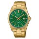 Εικόνα της Ρολόι Casio Collection Standard με Χρυσό Μεταλλικό Μπρασελέ Πράσινο MTP-VD03G-3AUDF