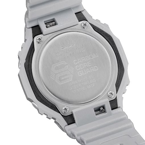 Εικόνα της Ρολόι Casio G-Shock Classic με Χρονογράφο Ασημί Καουτσούκ Λουράκι GA-2100FF-8AER