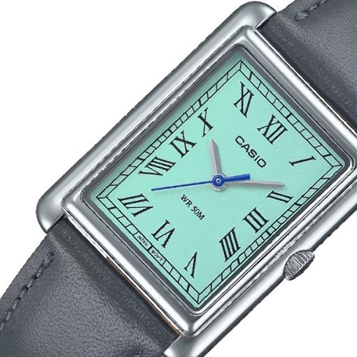 Εικόνα της Ρολόι Casio Standard με Γκρι Δερμάτινο Λουράκι LTP-B165L-2BVEF