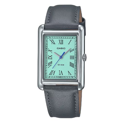 Εικόνα της Ρολόι Casio Standard με Γκρι Δερμάτινο Λουράκι LTP-B165L-2BVEF