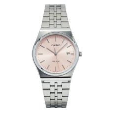 Εικόνα της Ρολόι Casio Collection Standard με Ασημί Μεταλλικό Μπρασελέ Ροζ MTP-B145D-4AVEF
