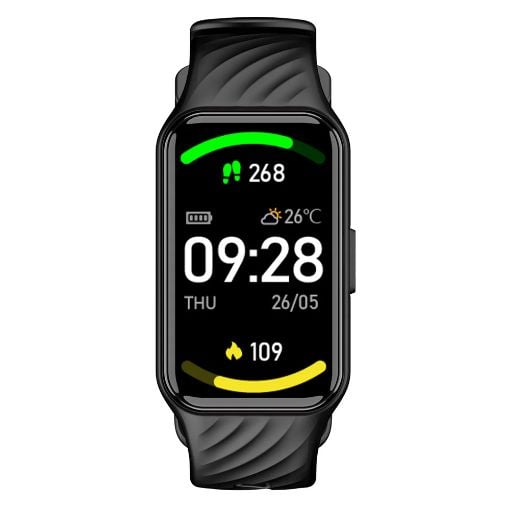Εικόνα της Smartwatch BlackView R10 Activity Tracker με Παλμογράφο Μαύρο