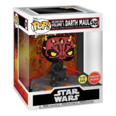 Εικόνα της Funko Pop! Movies: Star Wars - Darth Maul #520 Exclusive Glows in the Dark
