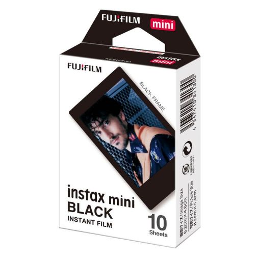 Εικόνα της Fujifilm Instax Mini Black Instant Film (10 Sheets) 16537043