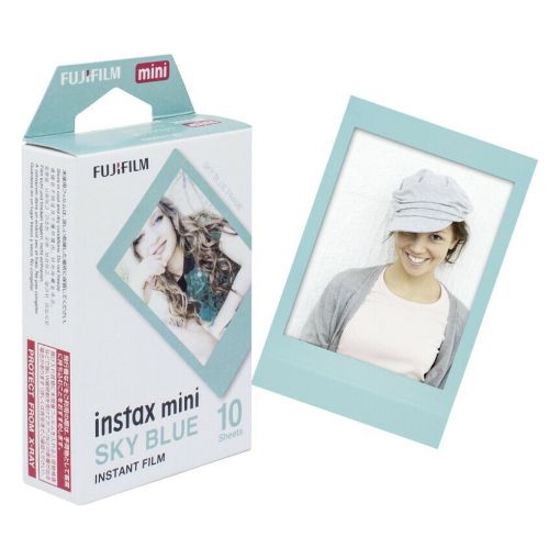 Εικόνα της Fujifilm Instax Mini Sky Blue Instant Film (10 Sheets) 16537055