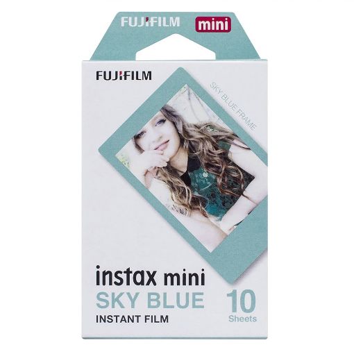 Εικόνα της Fujifilm Instax Mini Sky Blue Instant Film (10 Sheets) 16537055