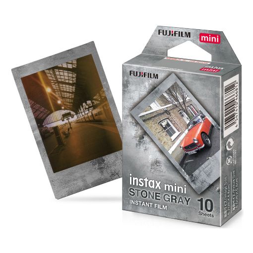 Εικόνα της Fujifilm Instax Mini Stone Grey Instant Film (10 Sheets) 16754043