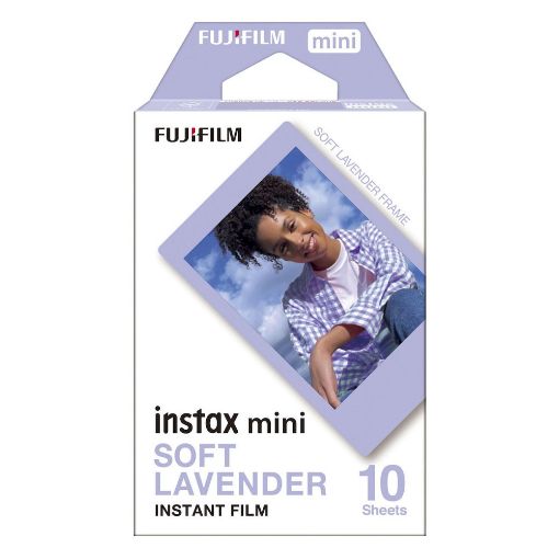Εικόνα της Fujifilm Instax Mini Soft Lavender Instant Film (10 Sheets) 16812376