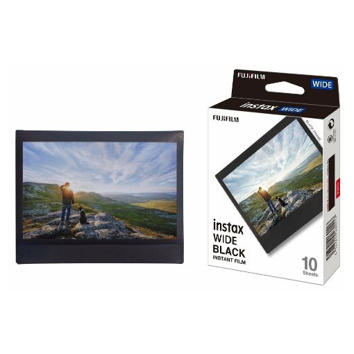 Εικόνα της Fujifilm Instax Wide Black Frame Instant Film (10 Sheets) 16745028
