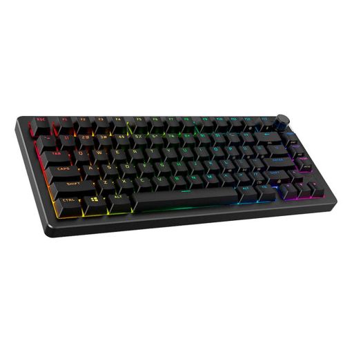 Εικόνα της Πληκτρολόγιο HyperX Alloy Rise 75 Wireless RGB Hot-Swappable Black 91Y91AA