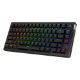 Εικόνα της Πληκτρολόγιο HyperX Alloy Rise 75 Wireless RGB Hot-Swappable Black 91Y91AA