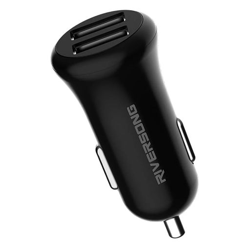 Εικόνα της Φορτιστής Αυτοκινήτου Riversong Safari P5 2xUSB-A 15W Black CC41C