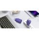 Εικόνα της Φορτιστής Riversong Travel SafeKub D2 Dual USB-A 12W Purple AD29-EUPU