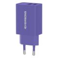 Εικόνα της Φορτιστής Riversong Travel SafeKub D2 Dual USB-A 12W Purple AD29-EUPU