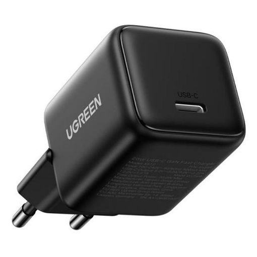Εικόνα της Φορτιστής Ugreen X512 USB-C GaN 20W Black 55553