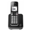 Εικόνα της Ασύρματο Τηλέφωνο Panasonic KX-TGD310GRB με Λειτουργία Ενδοεπικοινωνίας και Baby Monitor Μαύρο