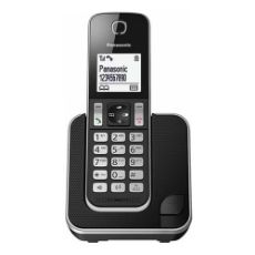 Εικόνα της Ασύρματο Τηλέφωνο Panasonic KX-TGD310GRB με Λειτουργία Ενδοεπικοινωνίας και Baby Monitor Μαύρο